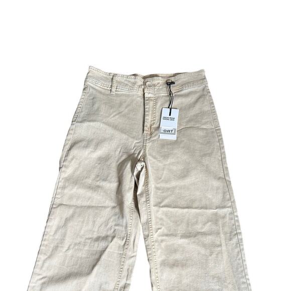 OAT New York High Rise Wide Leg Jeans Size 8/29 - Picture 8 of 9